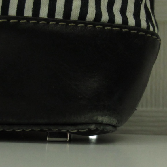 Kate Spade Vintage Floral 'Ruby' Striped Handbag - Picture 4 of 15